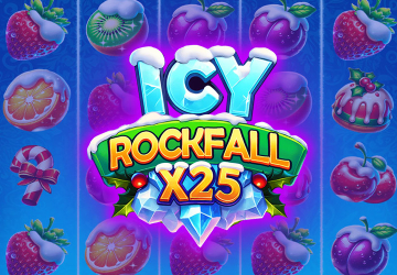 Автомат Icy Rockfall X25 в Dragon Money Casino
